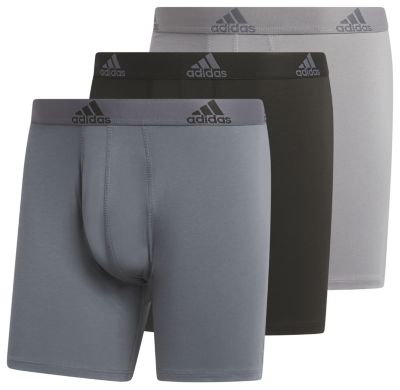 adidas Men's Stretch Cotton 3-Pack Boxer Brief