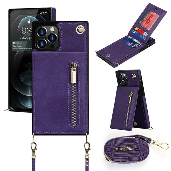 (2023 HOT SALE - 48% OFF)Crossbody Wallet iPhone Case-Credit Card Holder-BUY 4 GET EXTRA 15 % OFF  & FREE SHIPPING🔥🔥
