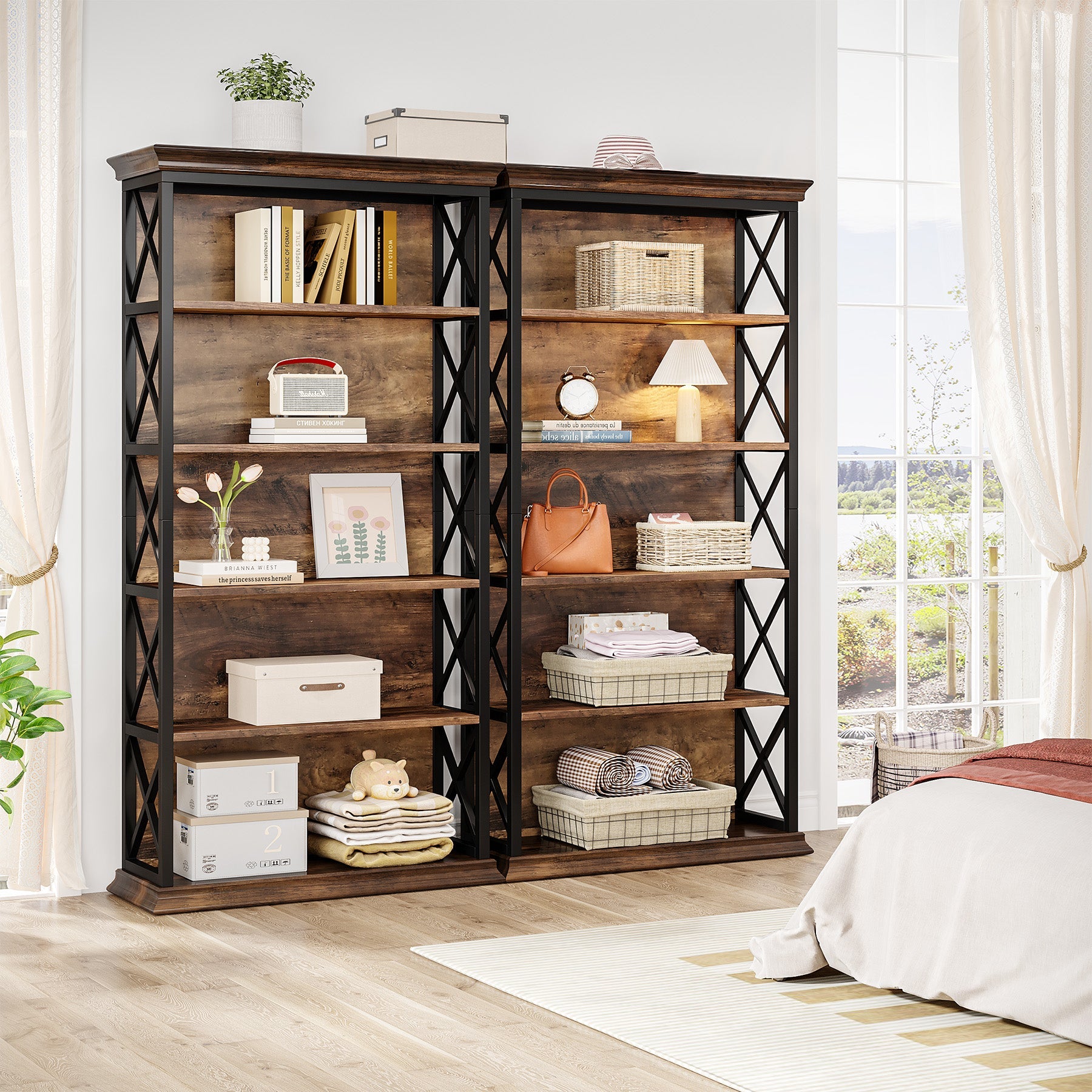 6-Tier Bookshelf, 70.87