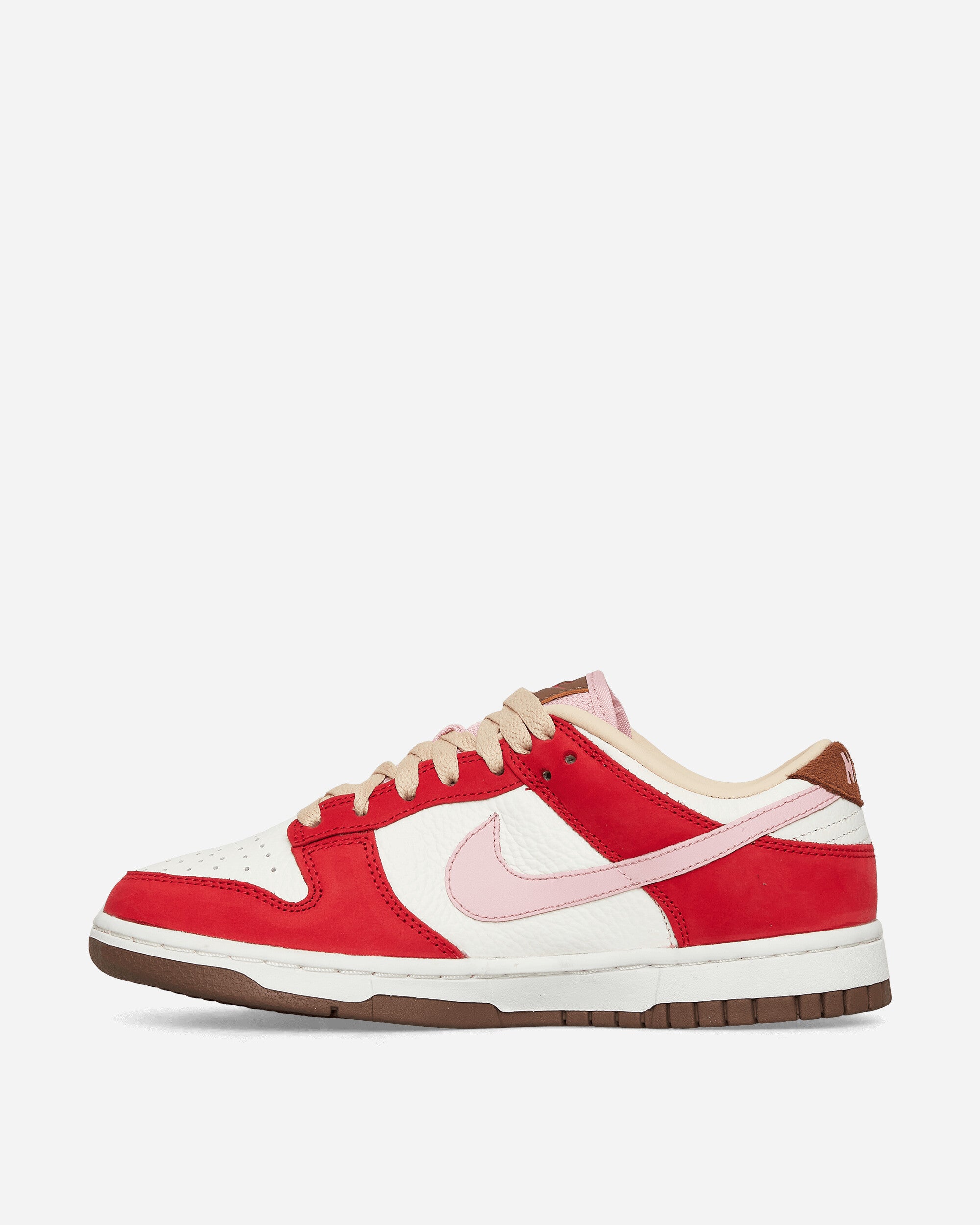 WMNS Dunk Low Sneakers Sport Red / Sheen / Sail