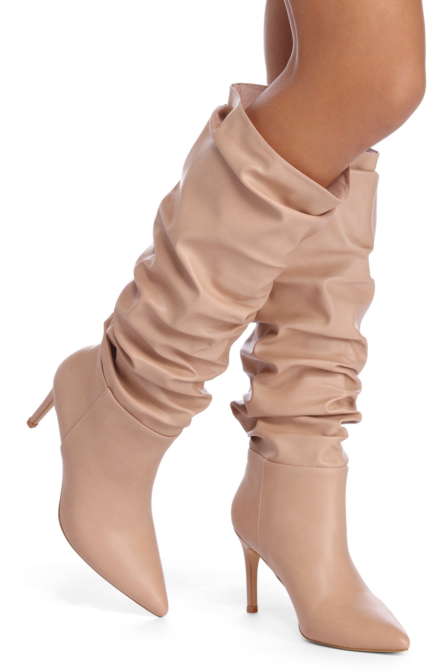 Step Up Slouched Boots
