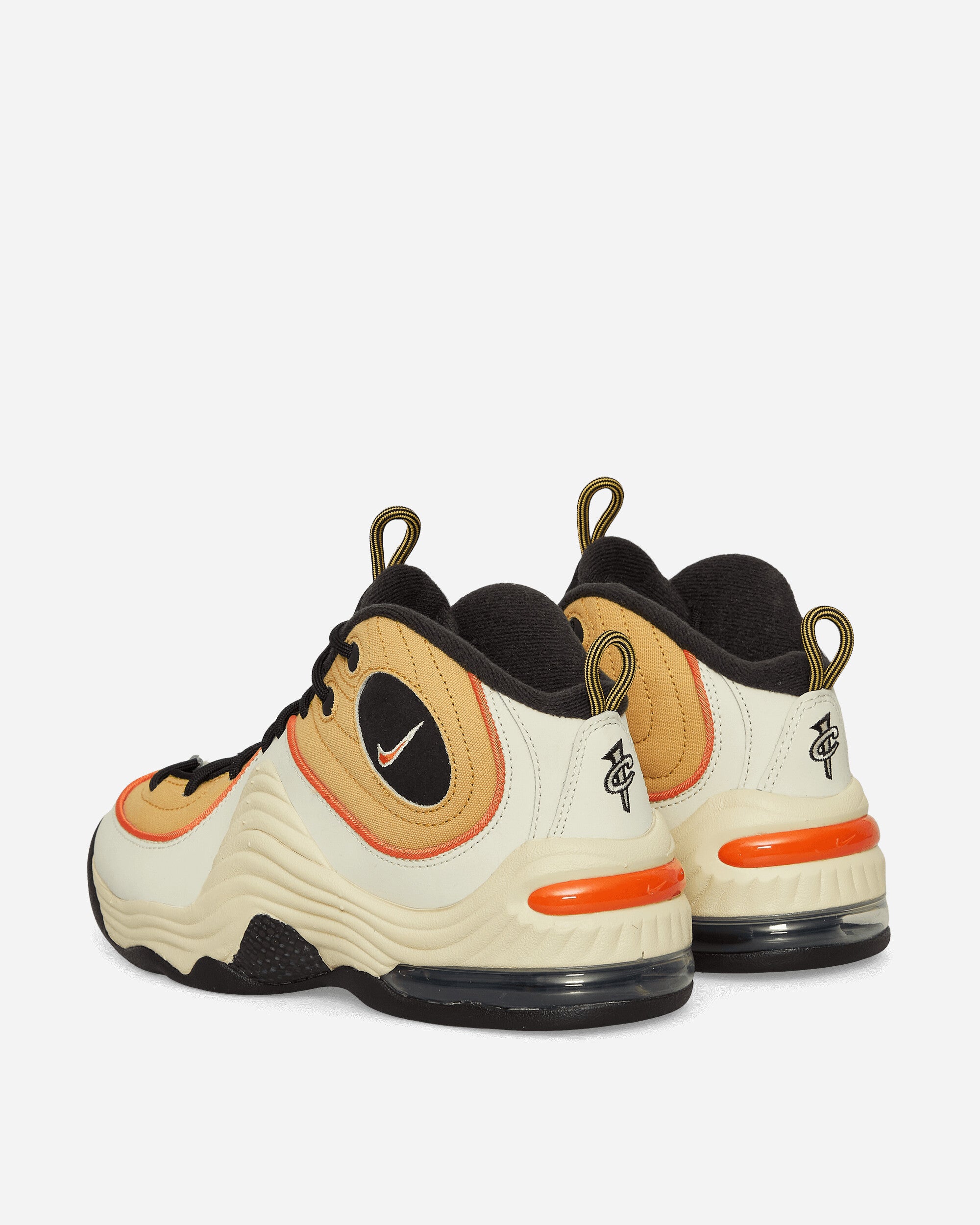 Air Penny 2 Sneakers Wheat Gold / Safety Orange