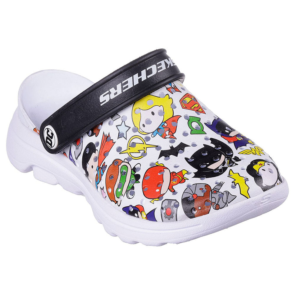 Skechers Girls DC Collection Foamies GOwalk 5 Shoes - 319508L-WBMT