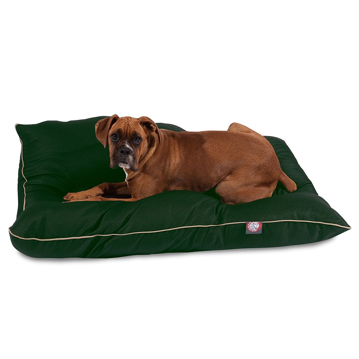 Majestic Pet Super Value Machine Washable Pet Dog Bed， Large， Green