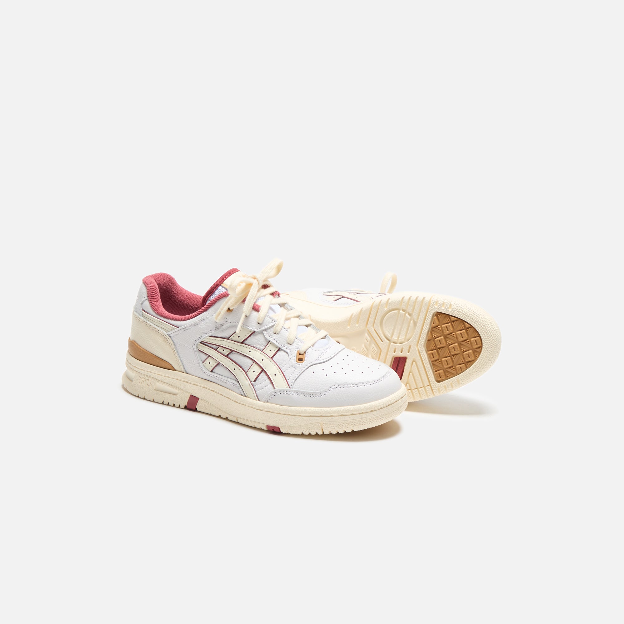 ASICS EX89 - White / Burnt Red