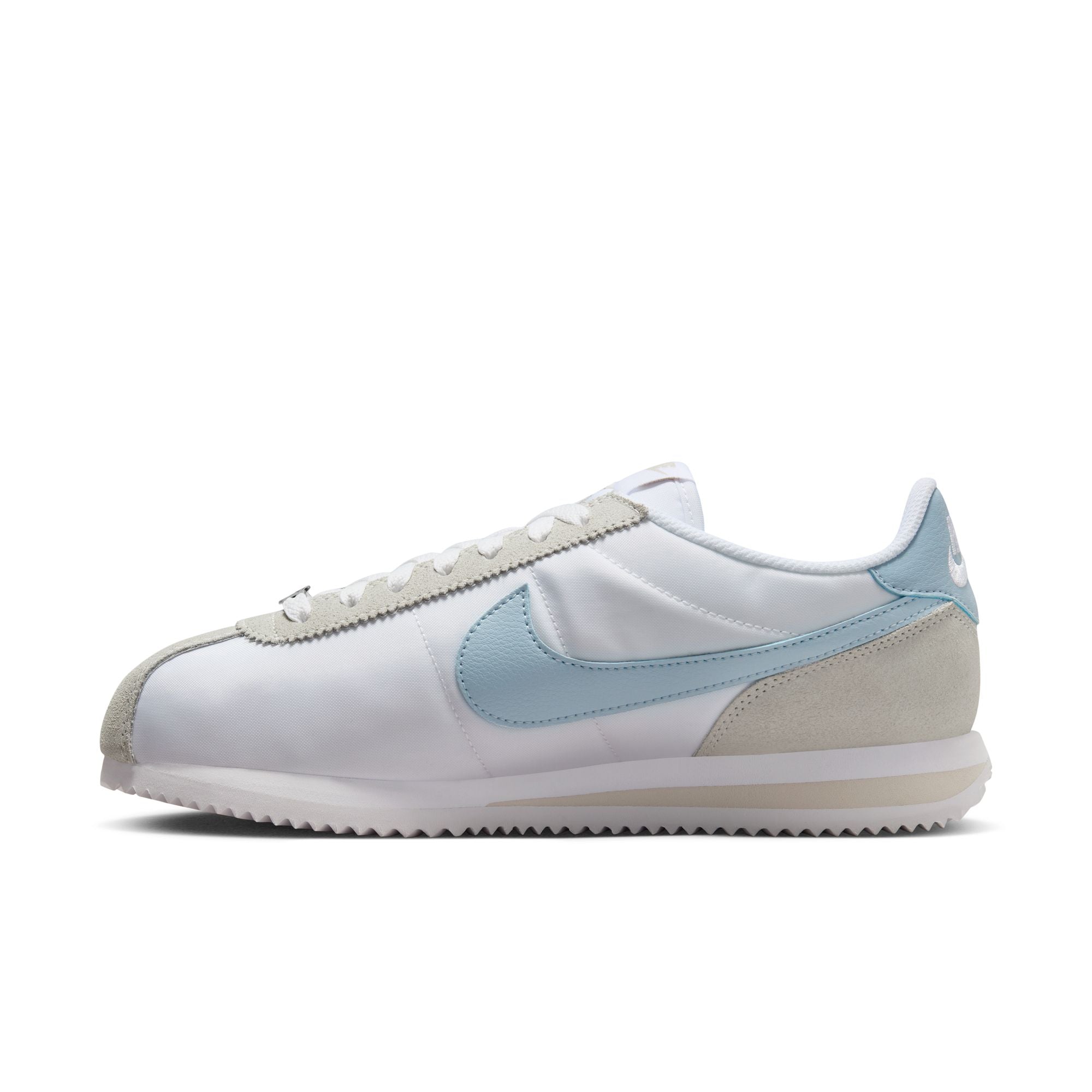 Women's Nike Cortez White/Light Armory Blue-Light Orewood Brown DZ2795-100