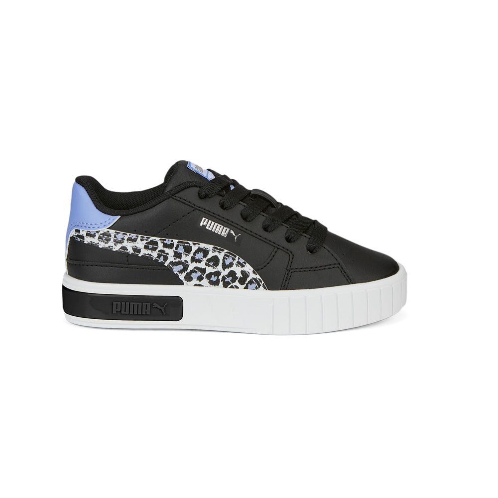 Cali Star Wild Leopard Lace Up Sneakers (Little Kid-Big Kid)