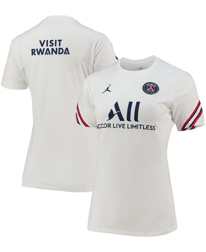 Women's White Paris Saint-Germain Strike Performance T-shirt