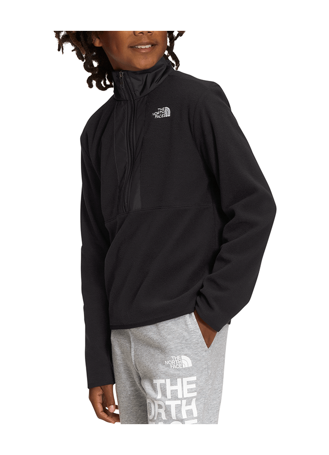 Kids' fleece The North Face Glacier ½ zip - TNF black