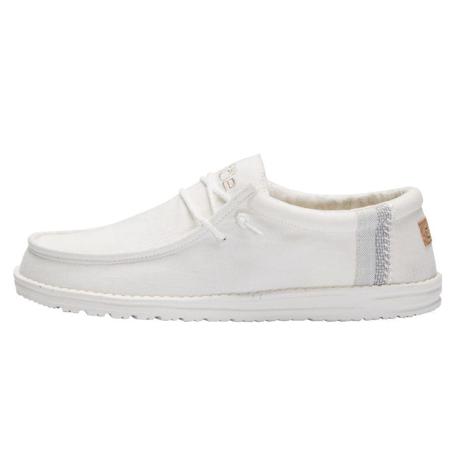 Wally Break Stitch - White