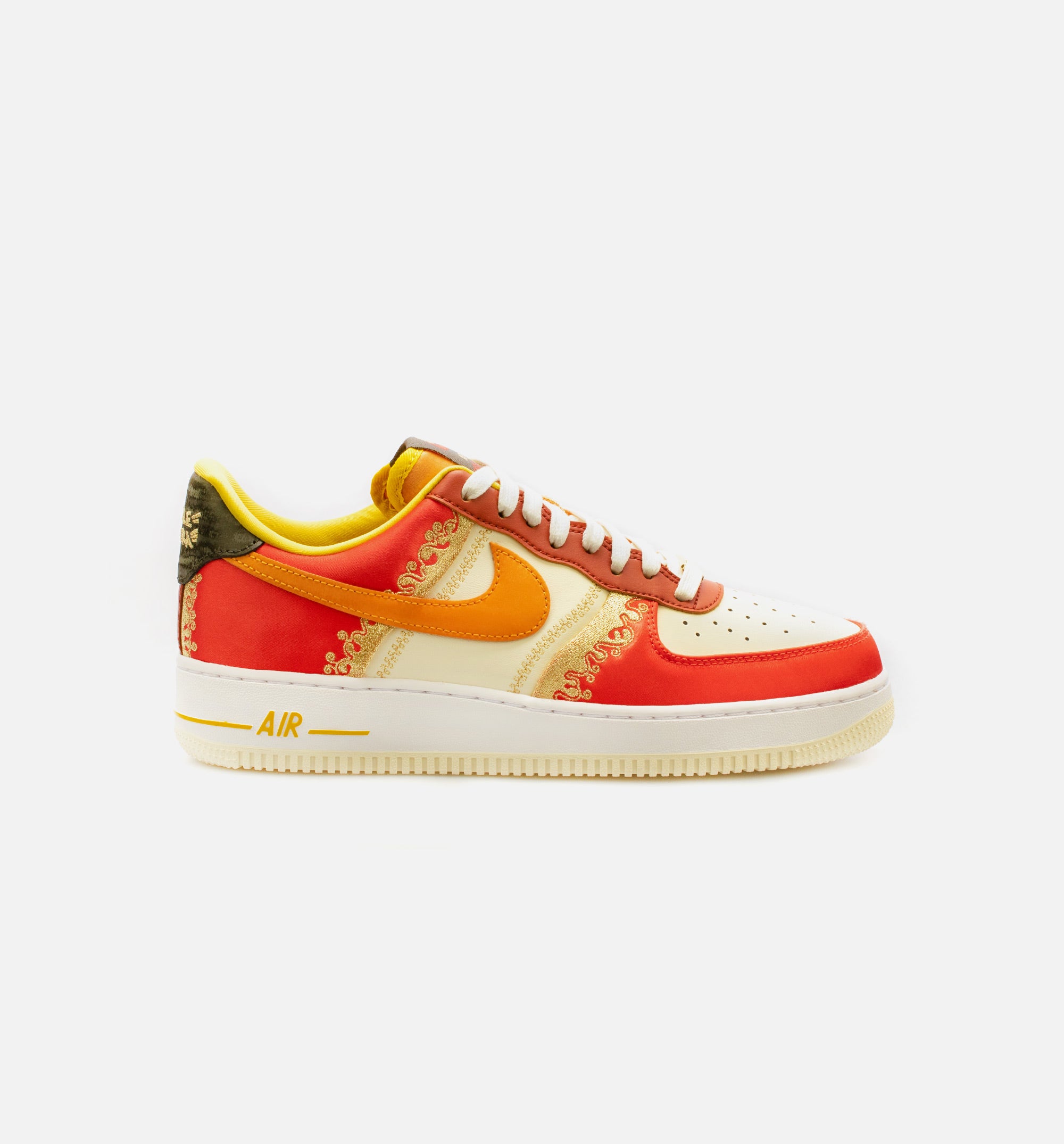 Air Force 1 Low Little Accra Mens Lifestyle Shoe - Red/Beige