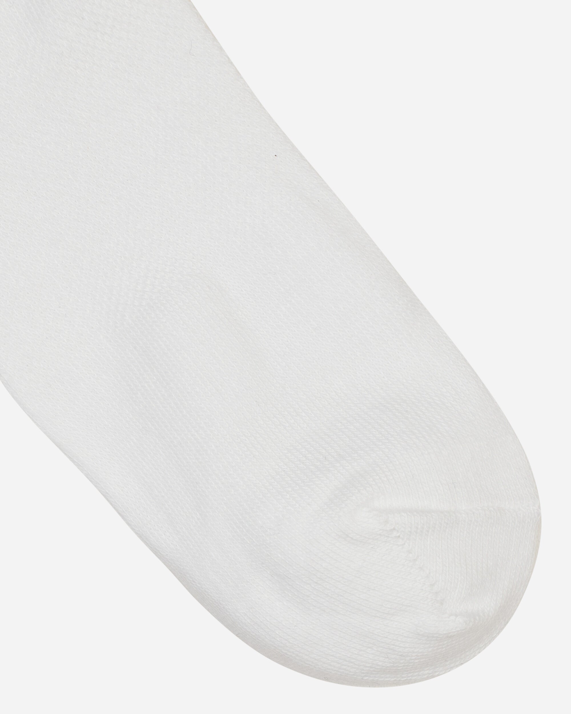 Everyday Essential Crew Socks White / Red