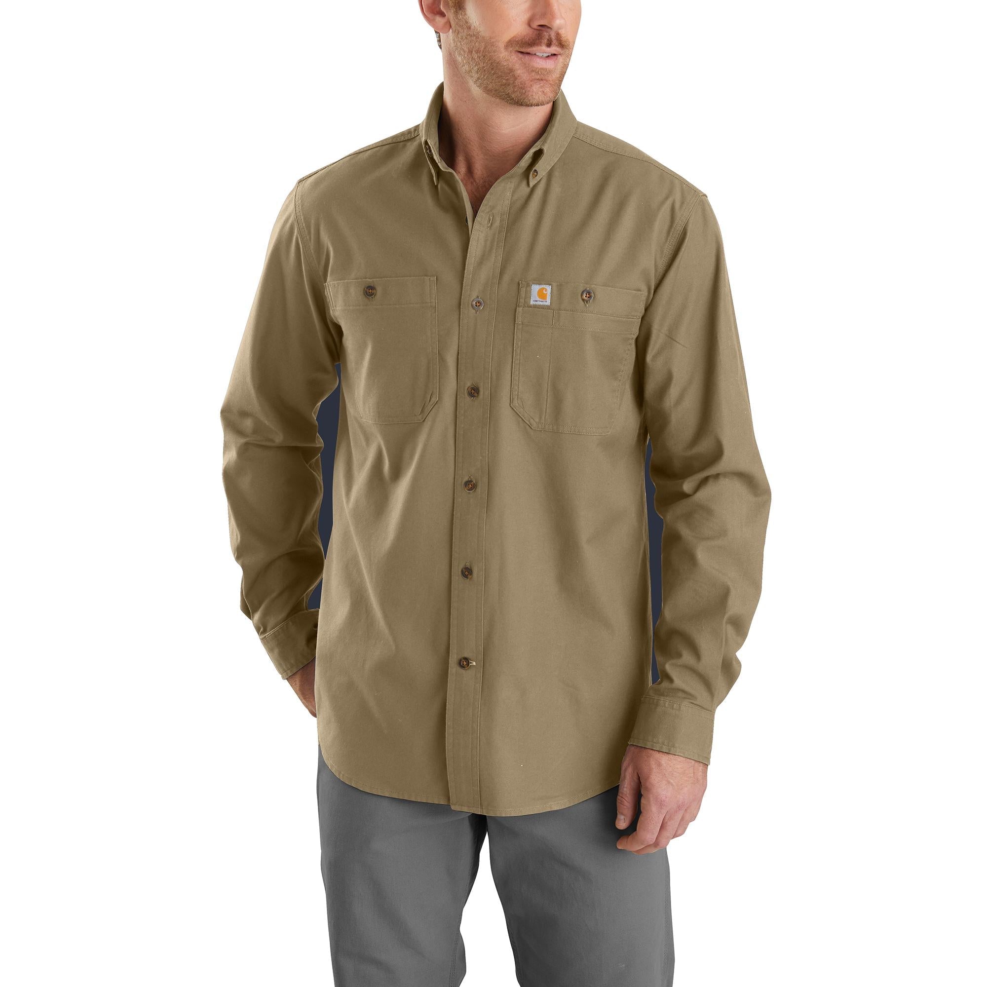 Carhartt Men's Rugged Flex® Rigby Long Sleeve Shirt