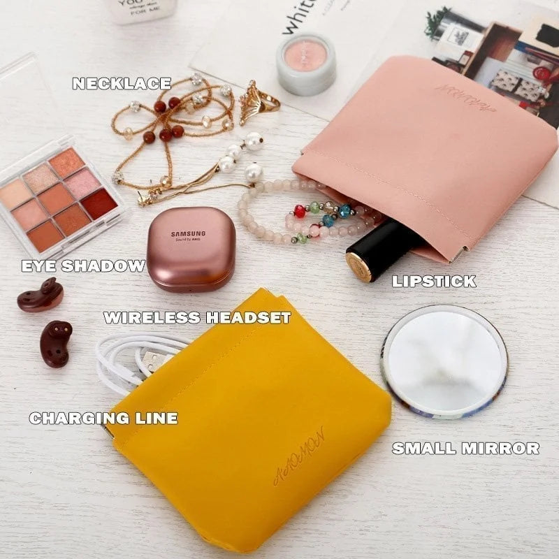 PU Leather Pocket Cosmetic Bag