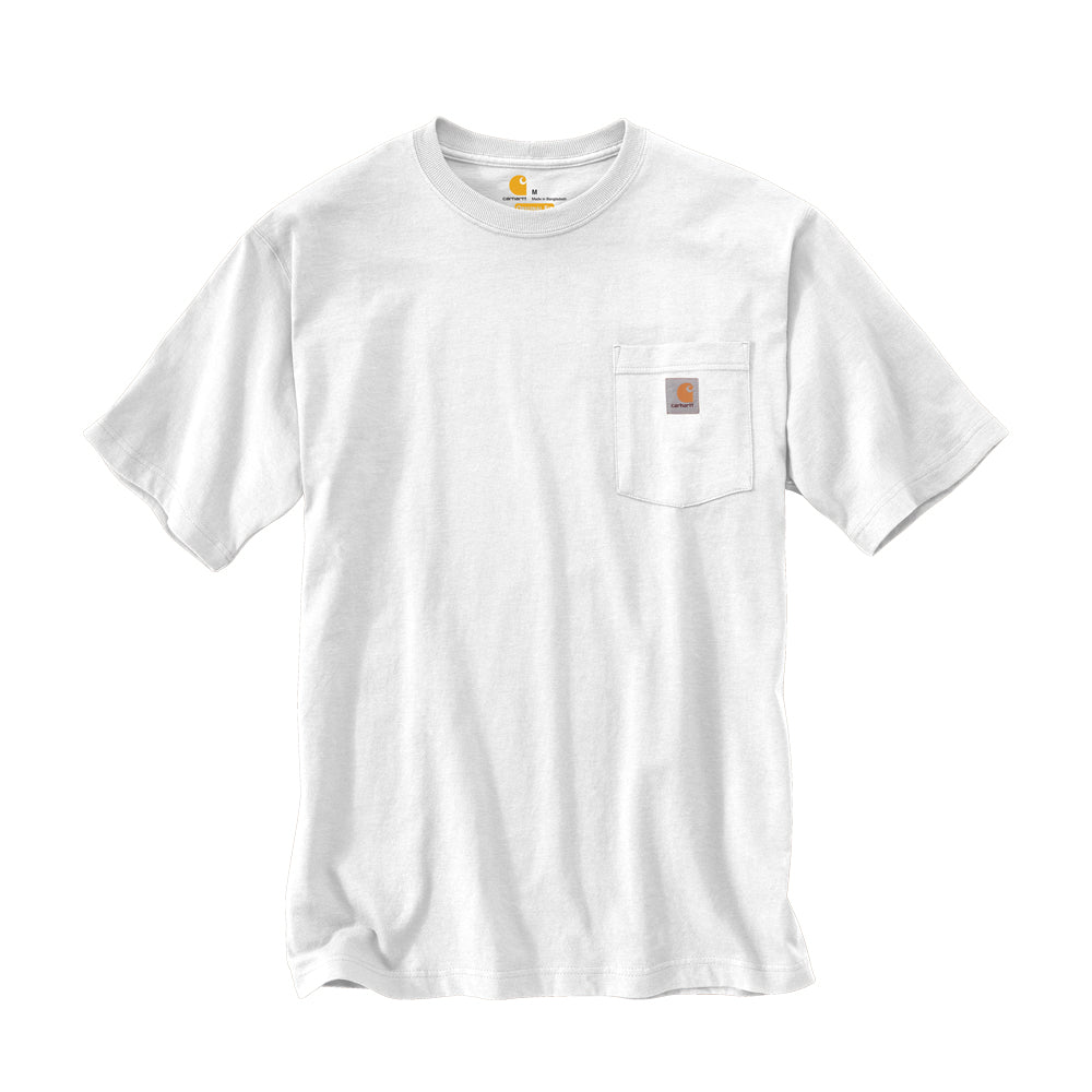 Carhartt Men's Short Sleeve Pocket T-Shirt_White