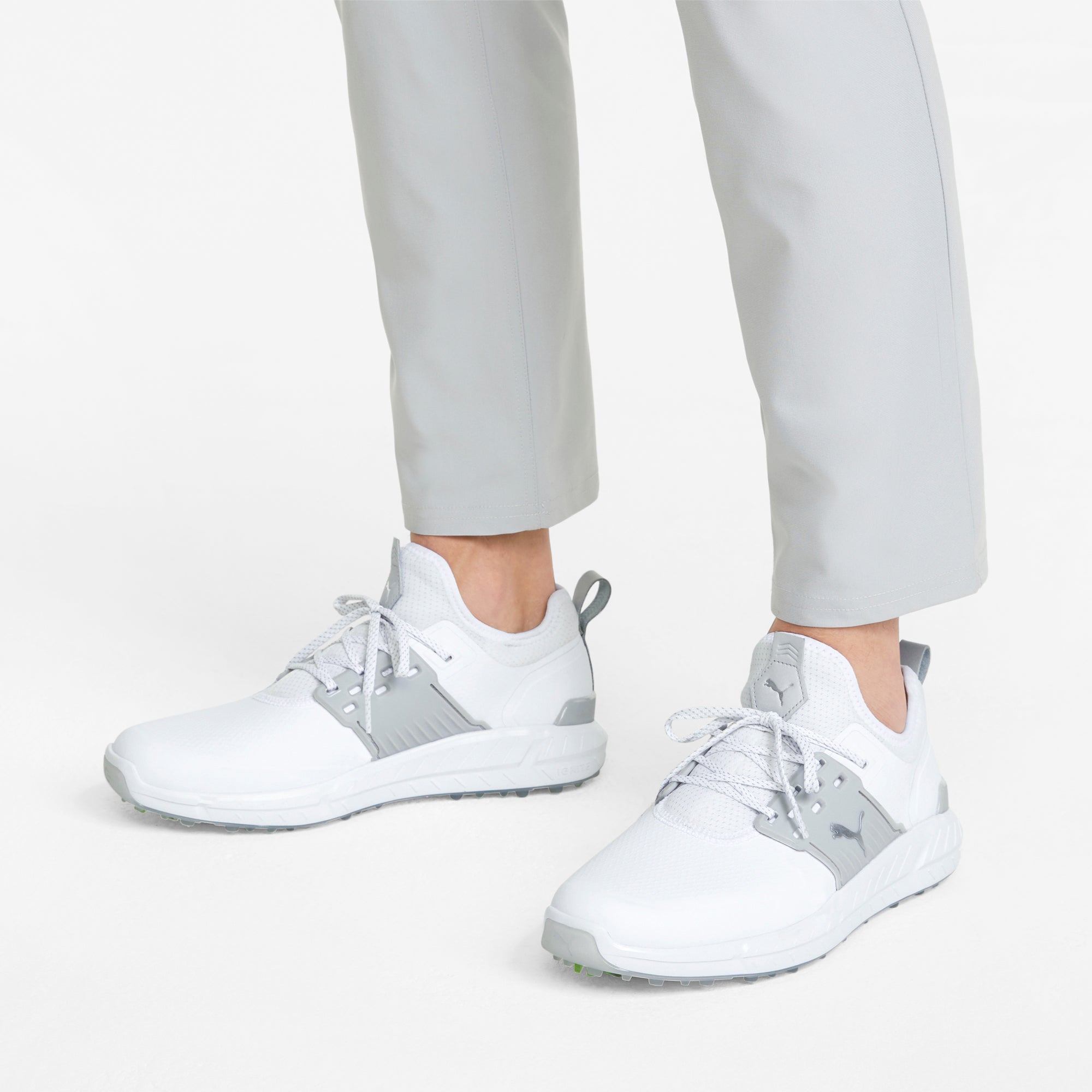 IGNITE ARTICULATE Golf Shoes | Puma White / Puma Silver / High Rise