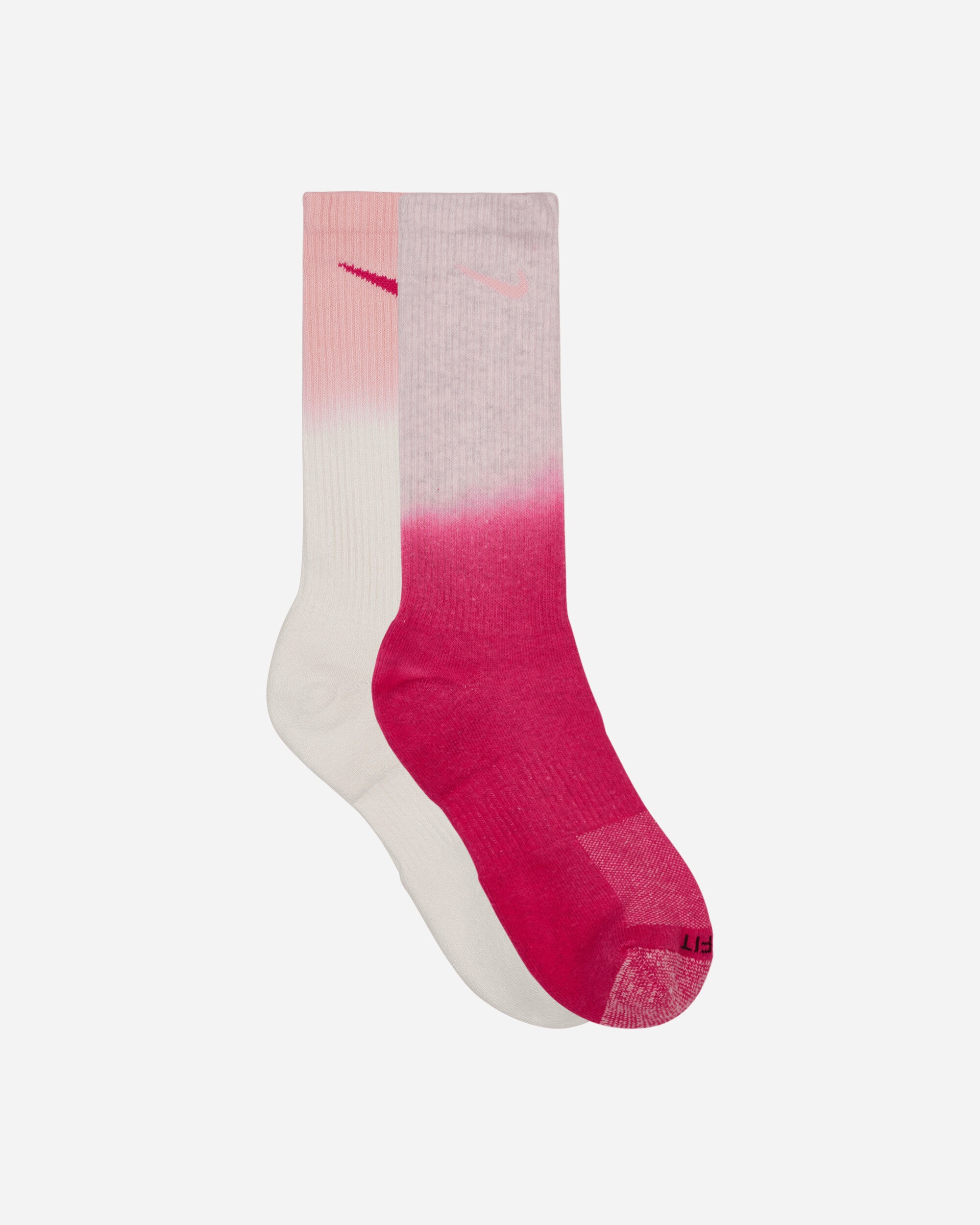 Everyday Plus Cushioned Crew Socks Pink / Cream