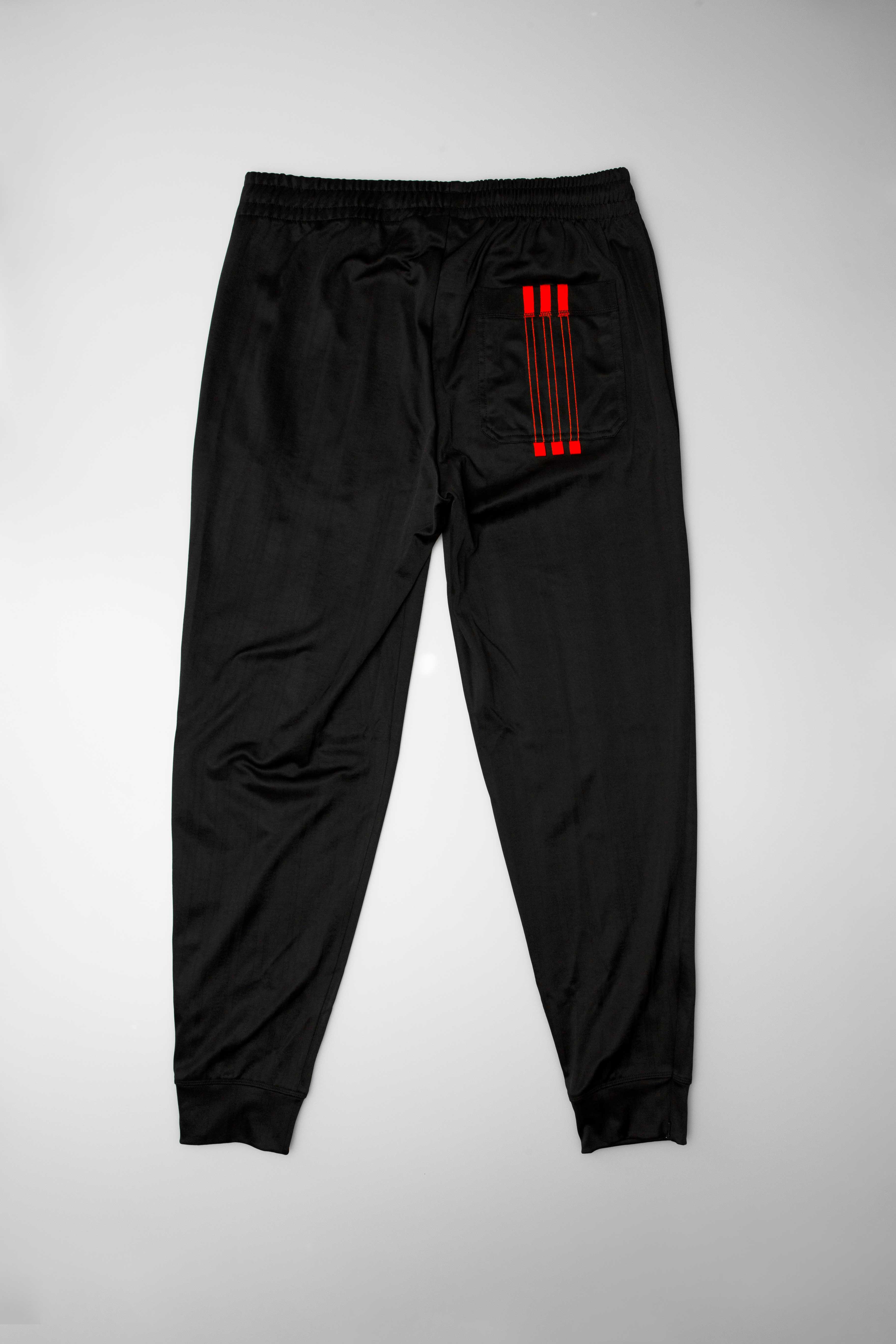 adidas Originals X Alexander Wang Mens Track Pants - Black/Red