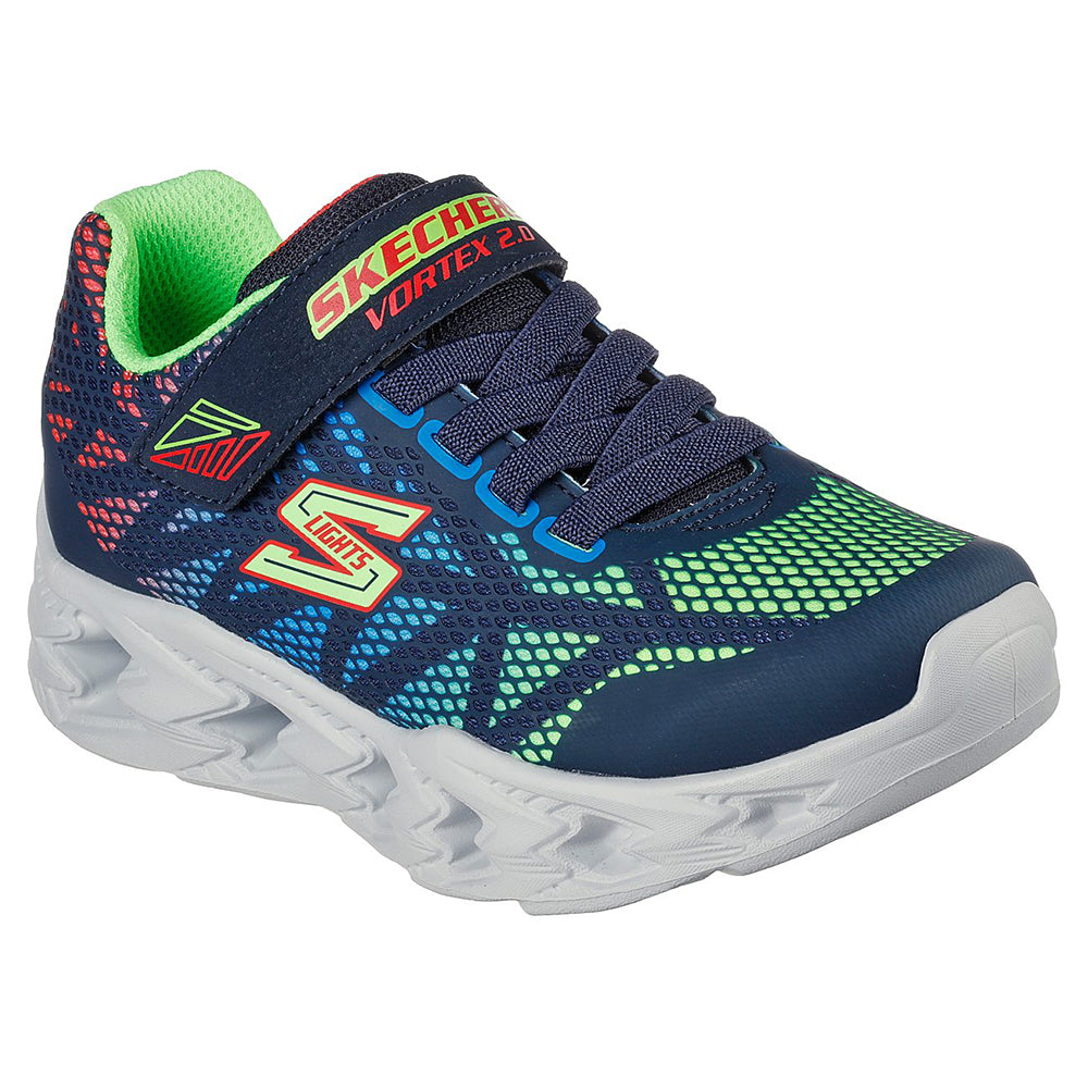 Skechers Boys S-Lights Vortex 2.0 Shoes - 400602L-NVMT