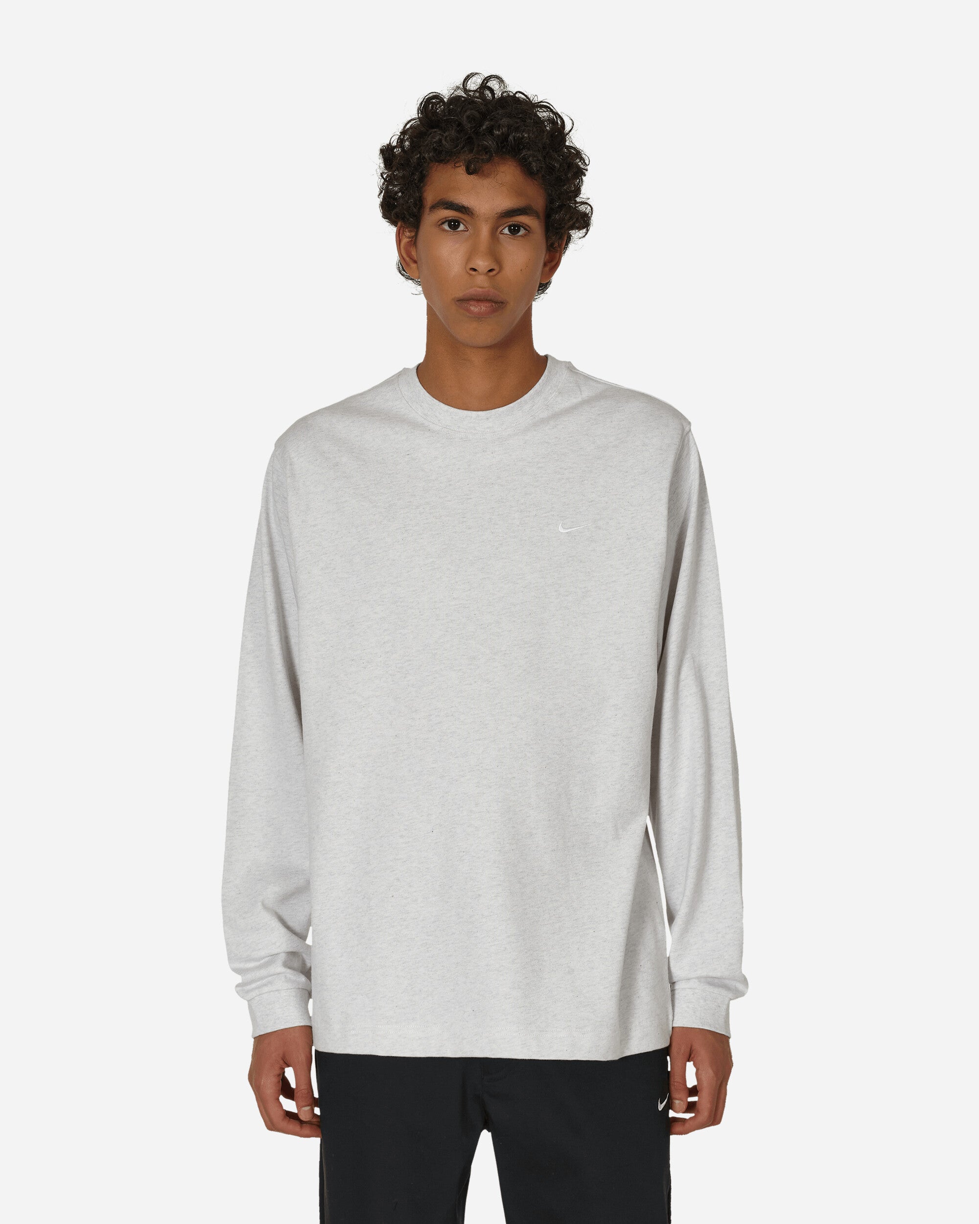 Solo Swoosh Longsleeve T-Shirt Birch Heather