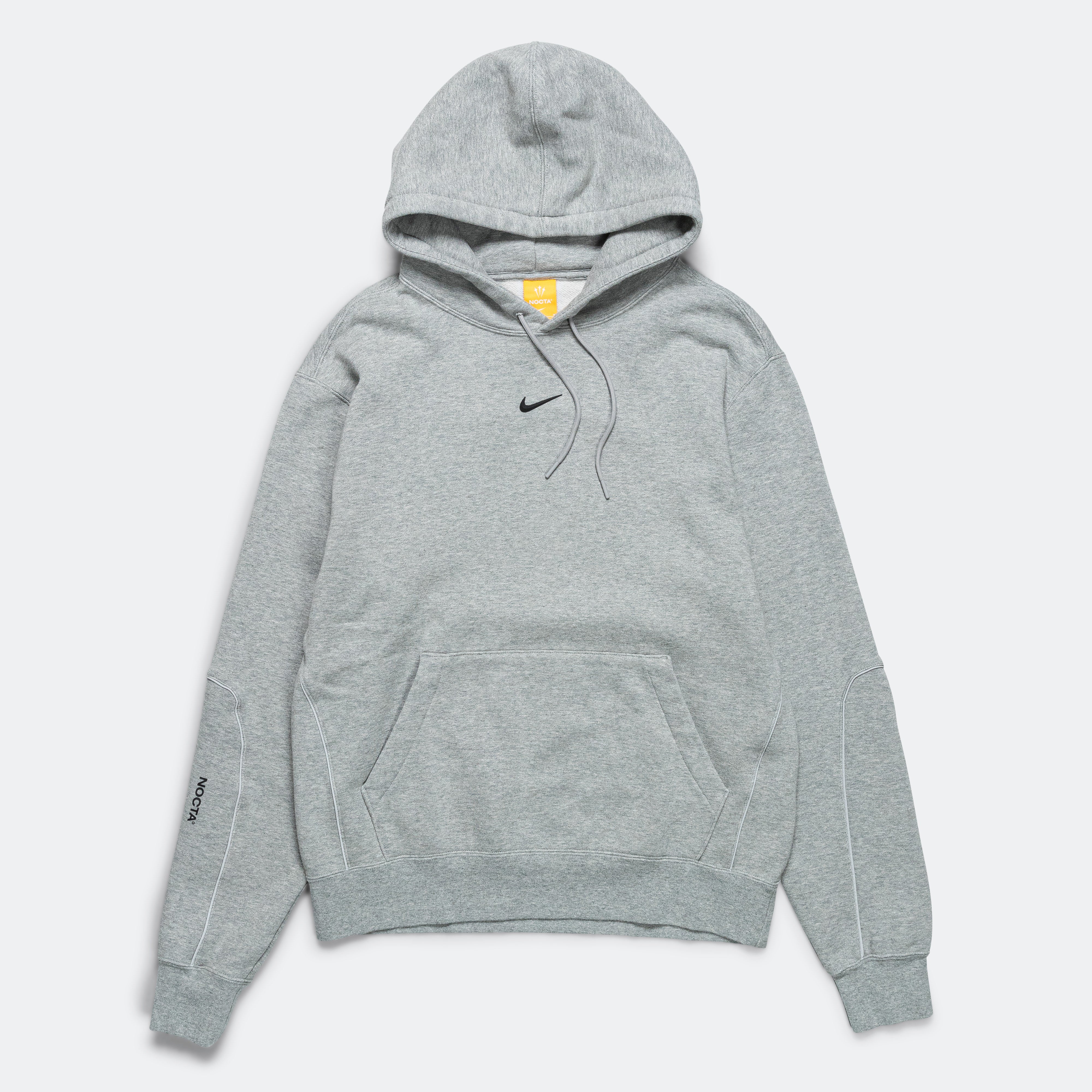 NOCTA CS Fleece Hoodie - Dk Grey Heather/Black