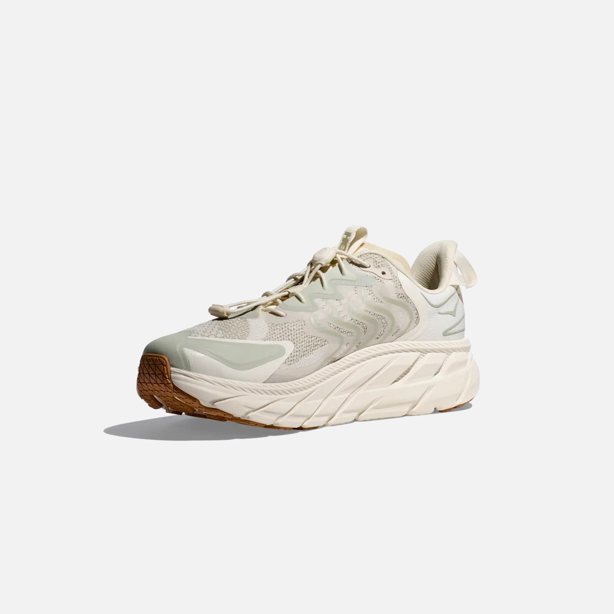 Hoka One One x Satisfy Clifton LS -  Celadon Tint / Whisper