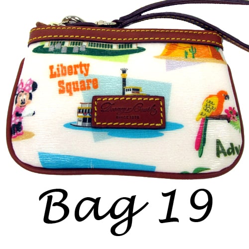 Disney Dooney and Bourke Bag - Disney World Retro - Wristlet SPECIFIC