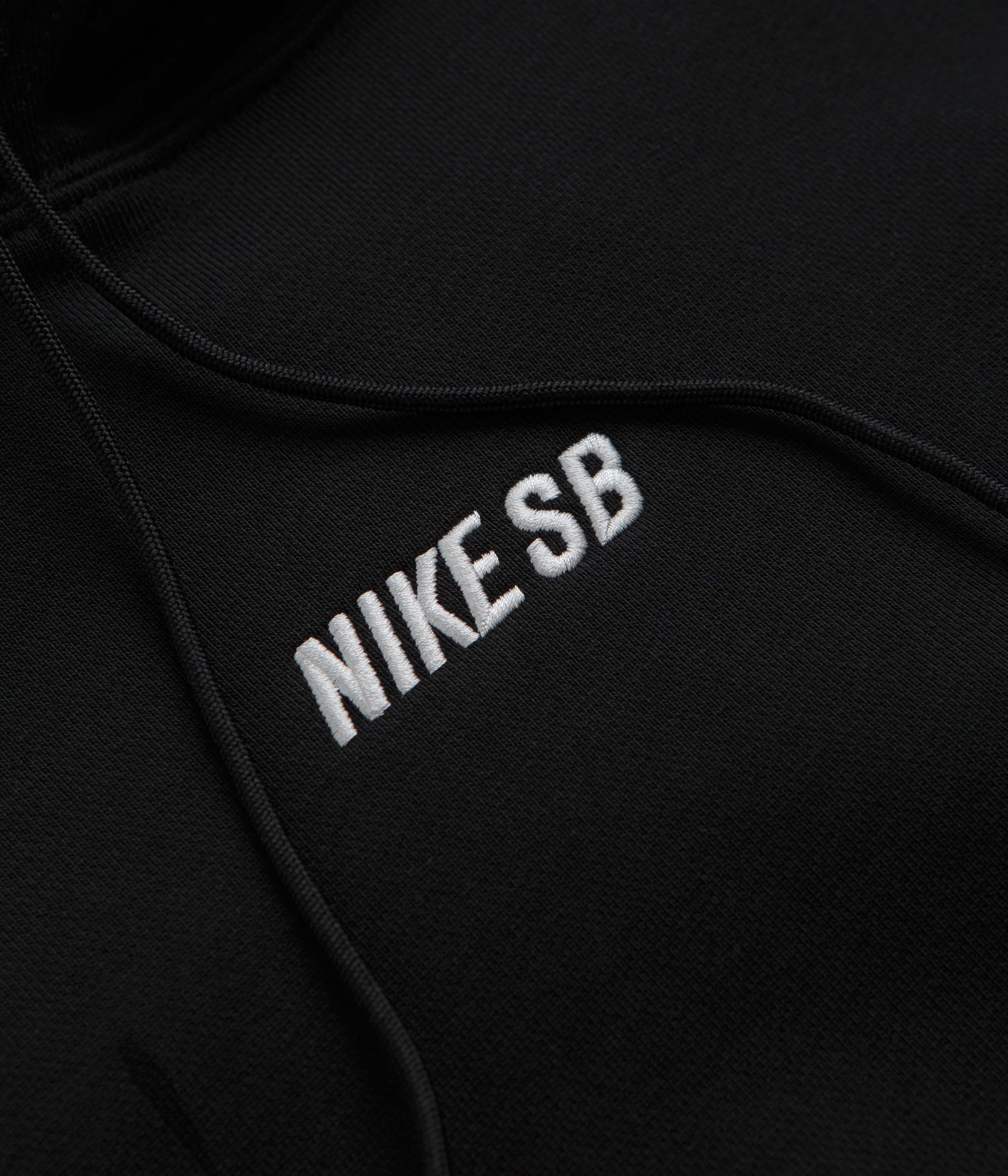 Nike SB Essential LBR Hoodie - Black / White