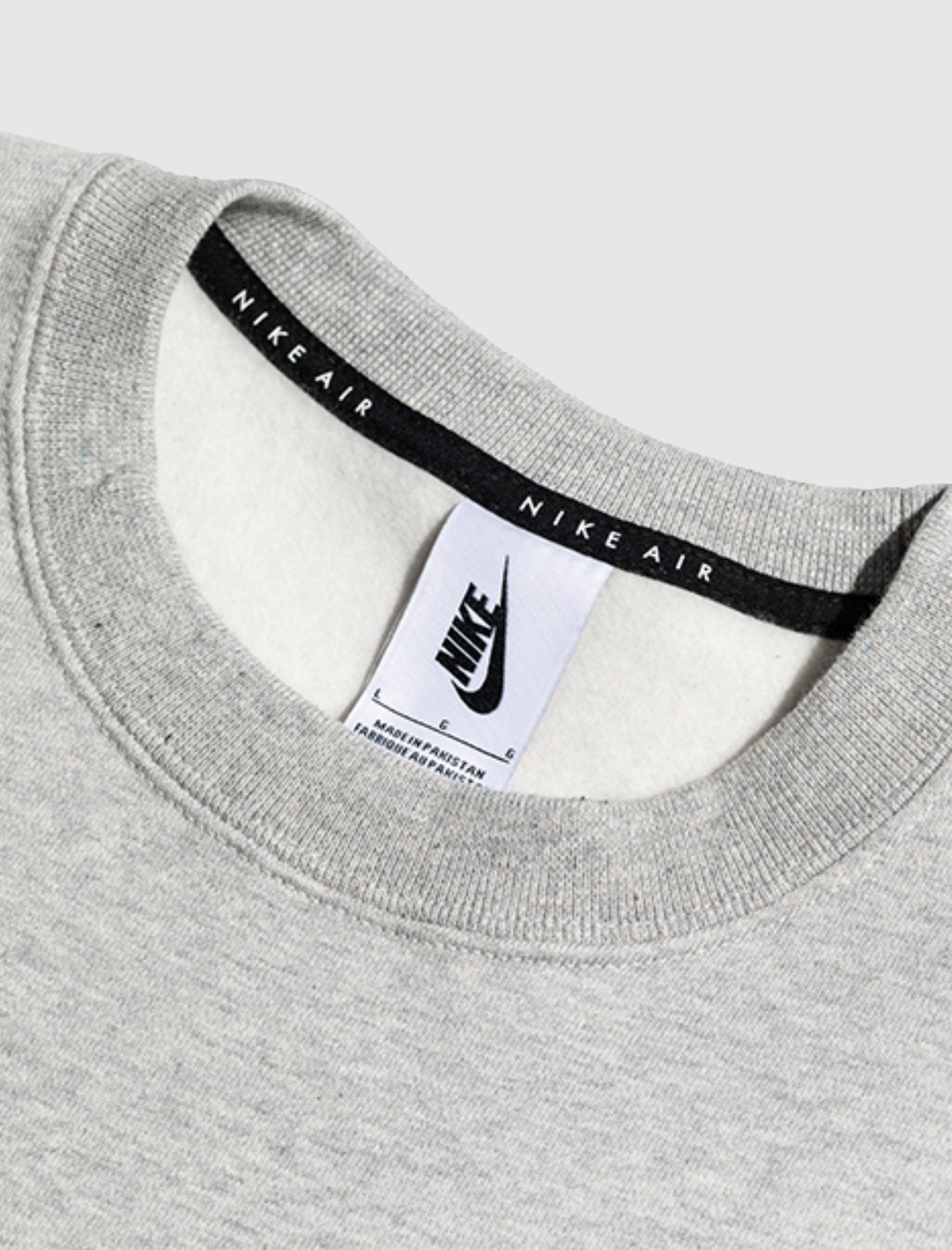 KIM JONES FLEECE CREWNECK IN GREY