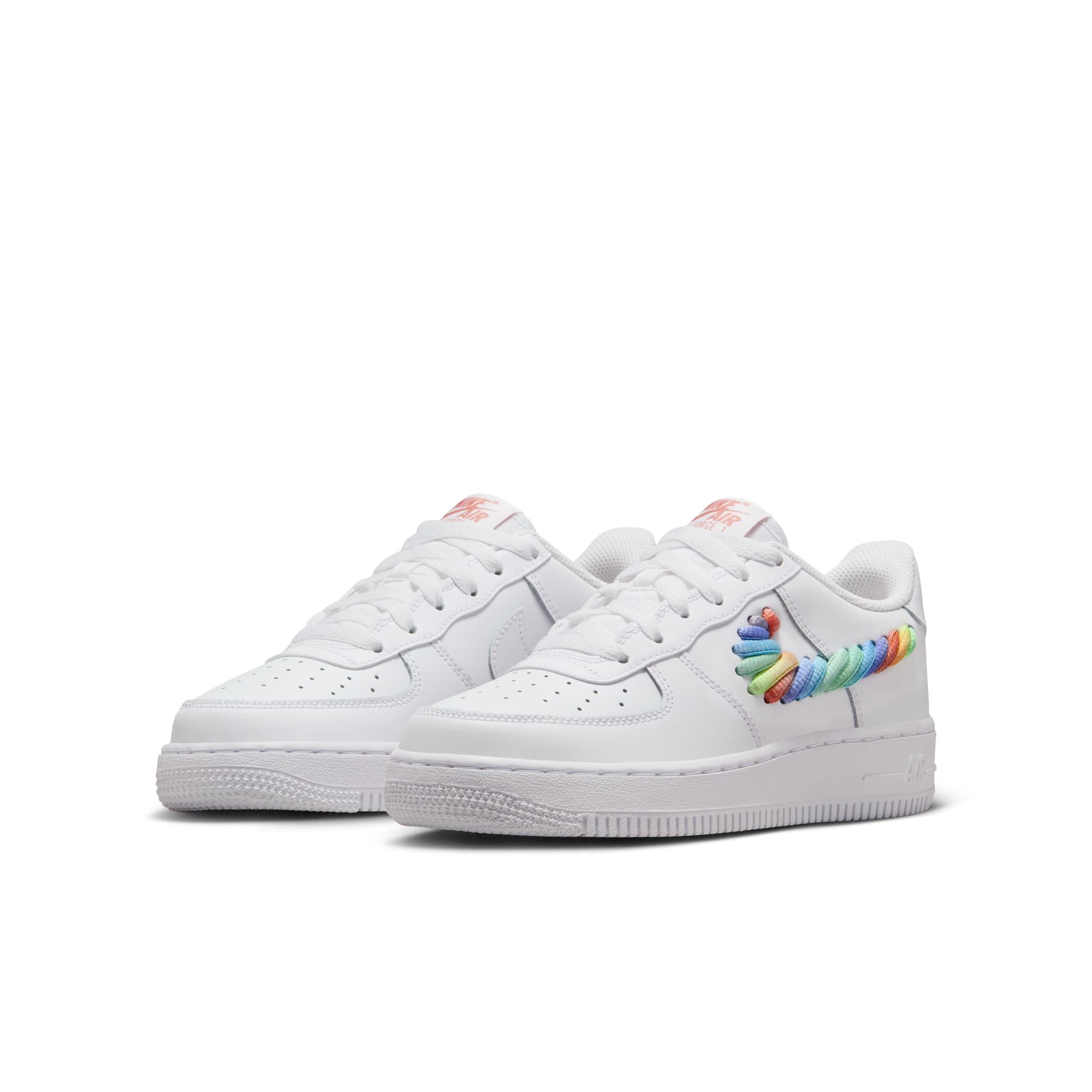 Nike Air Force 1 lv8 GS White/Multi-Color-Terra Blush FQ4948-100