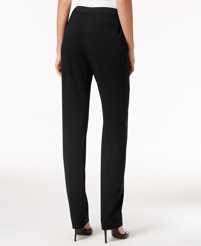 Petite Modern Straight-Leg Pants， Created for Macy's