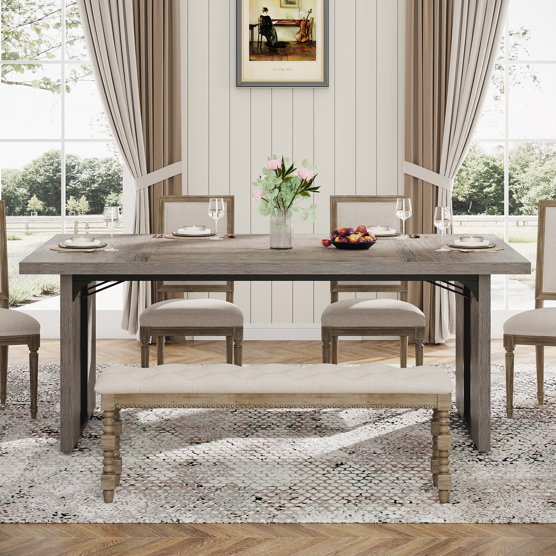 Rectangular Dining Table, 71