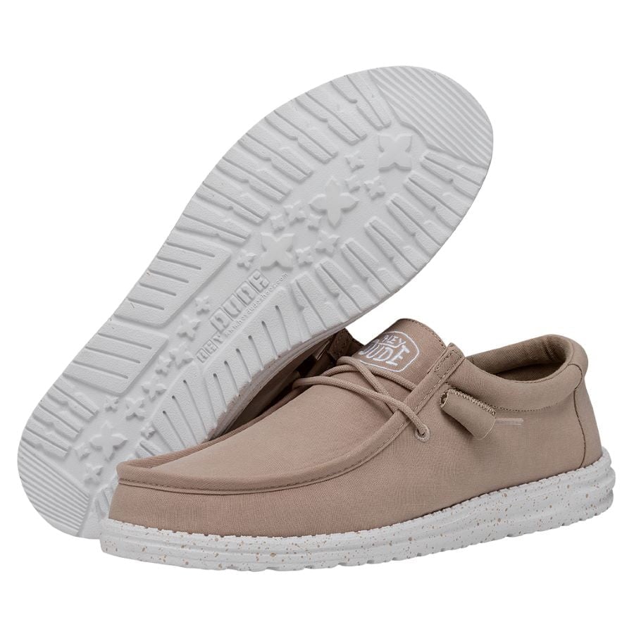 Wally Slub Canvas - Tan