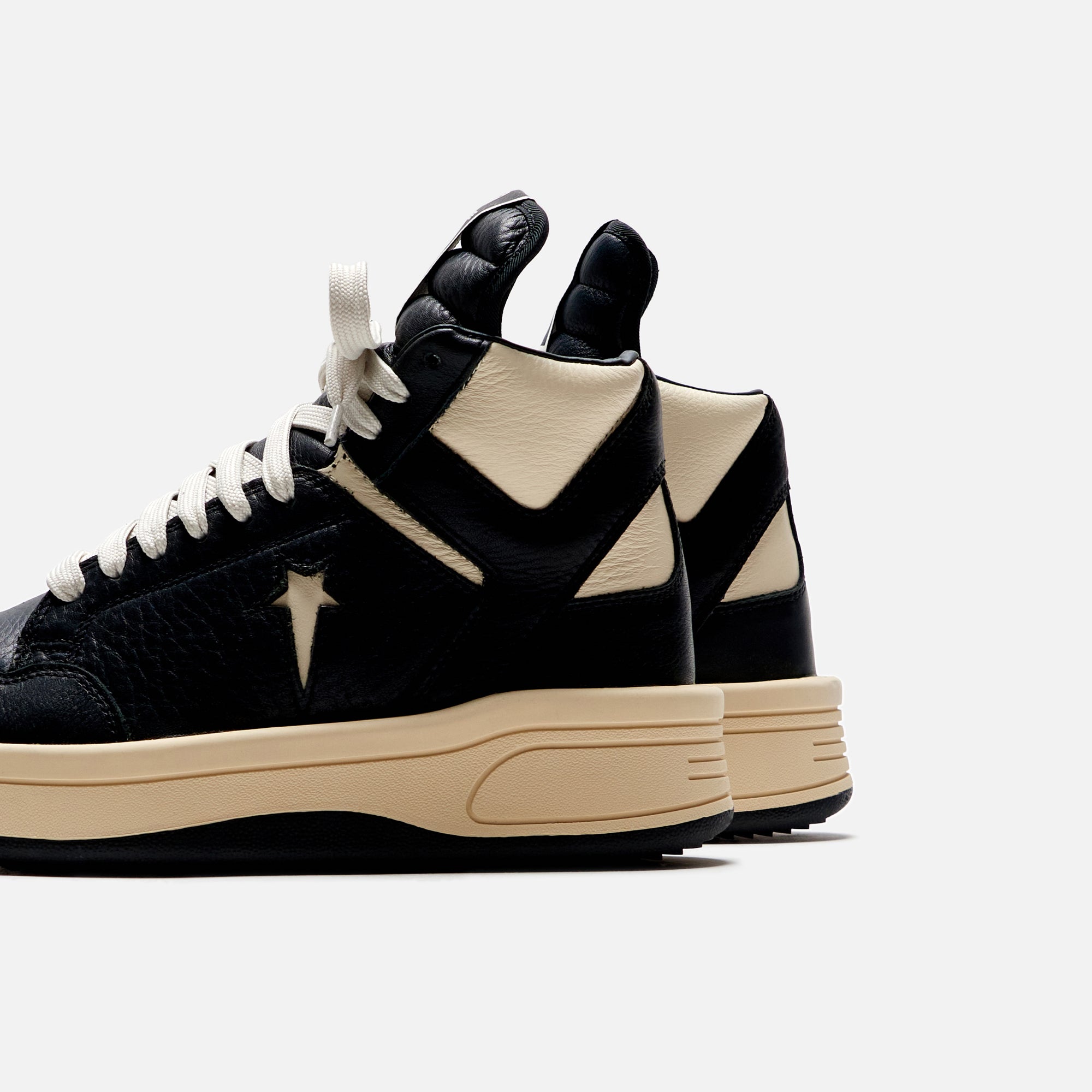 Converse x Rick Owens DRKSHDW Turbowpn - Black / Cloud Cream / Egret