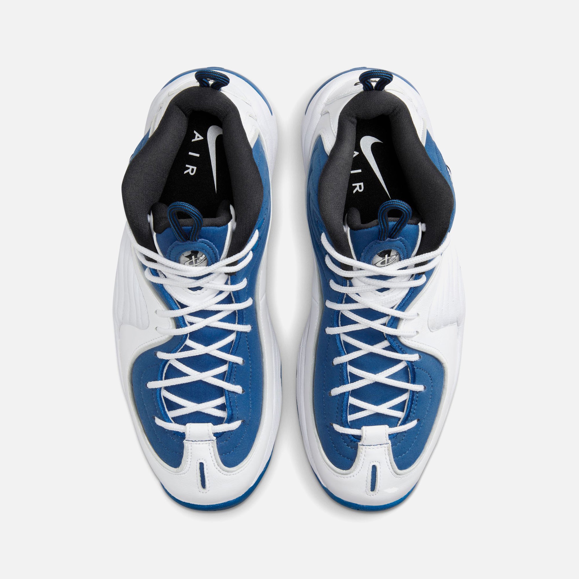 Nike Air Penny II - Atlantic Blue / White / Black / Metallic Silver