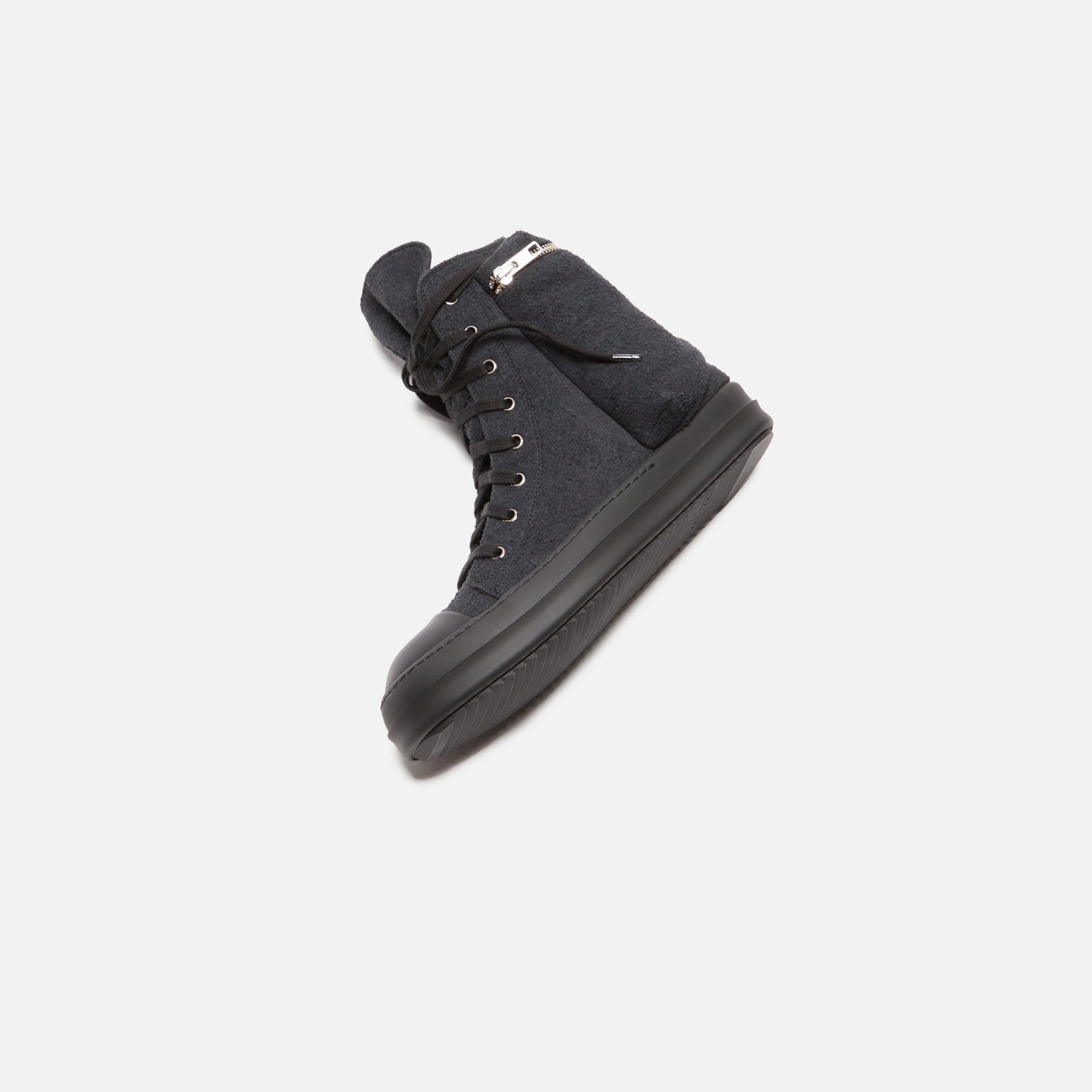 Rick Owens Cargo Sneakers - Black / Scarpe Shaggy Cotton