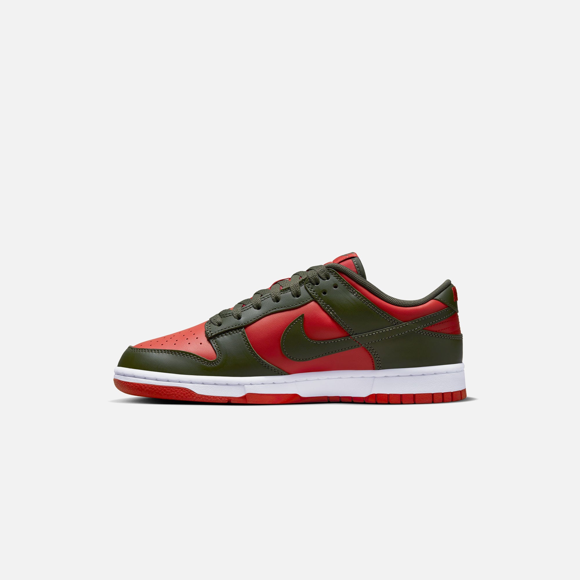 Nike Dunk Low Retro - Mystic Red / Cargo Khaki / White