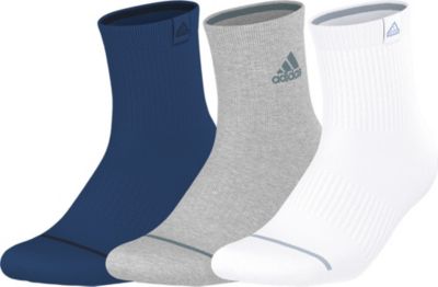 adidas Men's Cushioned Sport 3.0 3-Pack High Quarter Socks