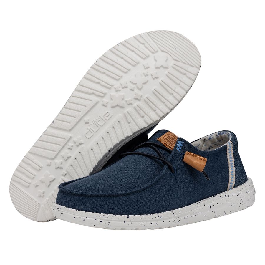 Wendy Washed Canvas - Navy