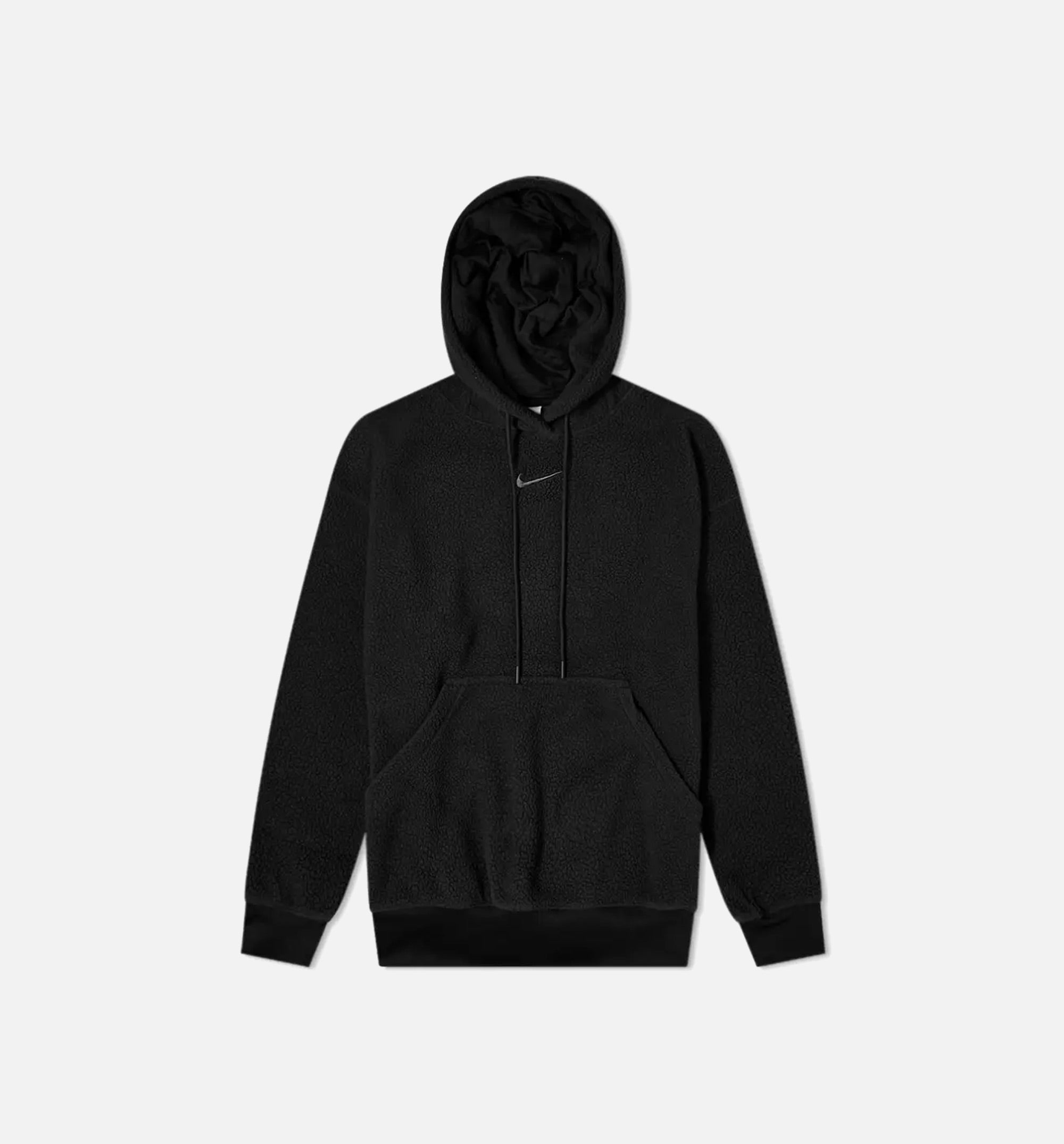 NSW Plush Pullover Womens Hoodie - Black