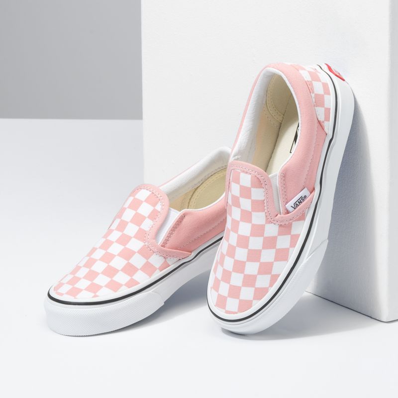 Kids Checkerboard Classic Slip-On