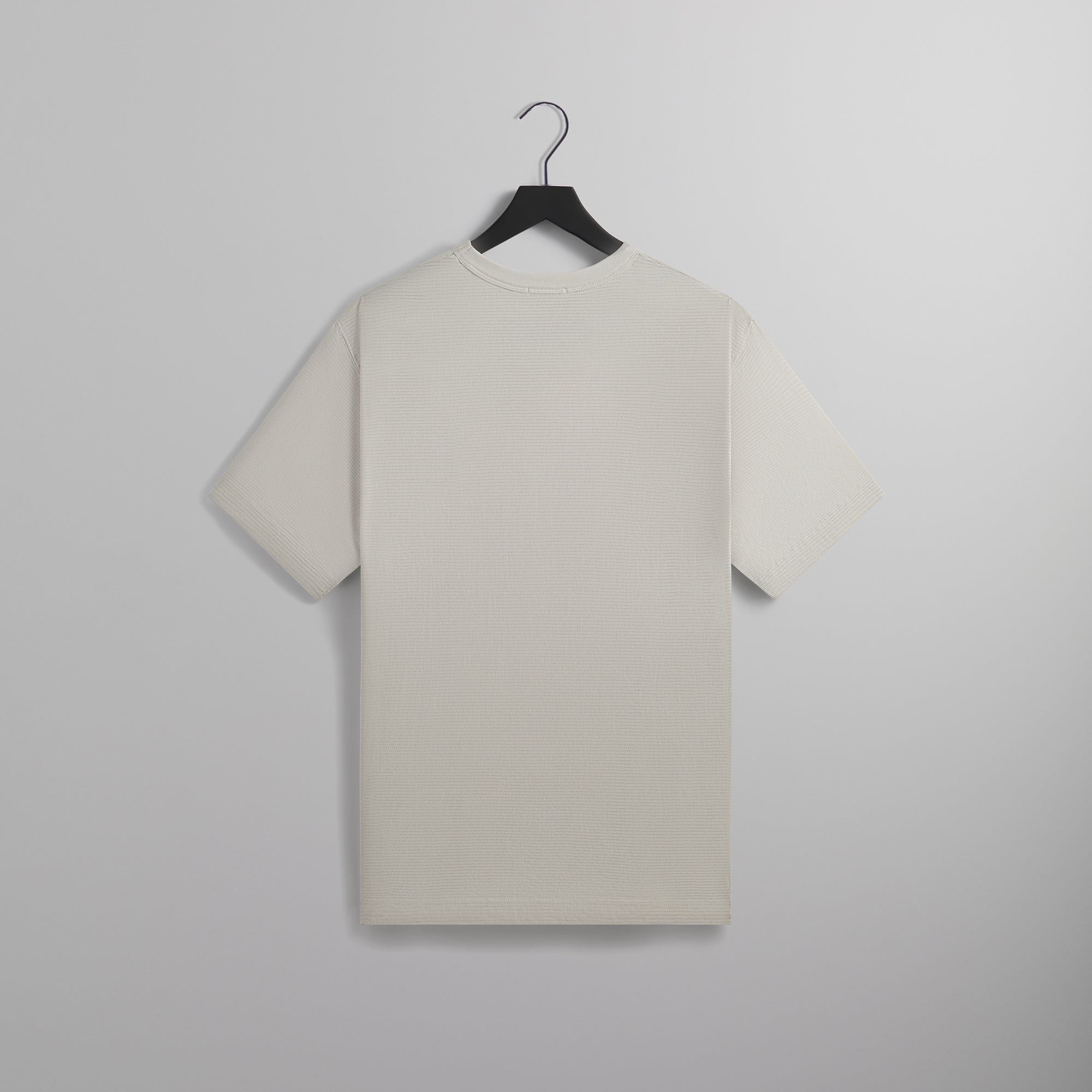 Kith Pointelle Mesh Leonard Pocket Tee - Concrete