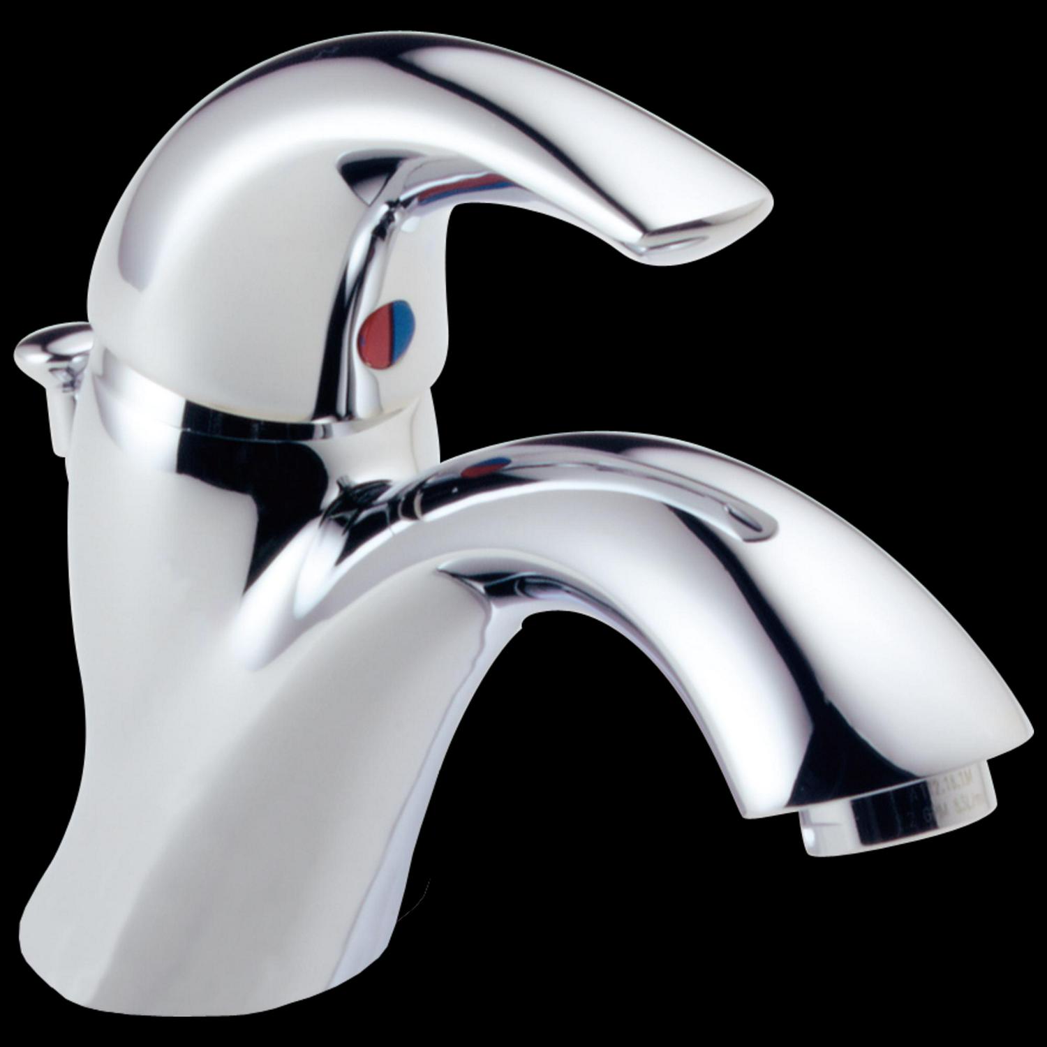 Delta Classic Single Handle Bathroom Faucet in Chrome 583LF-WF