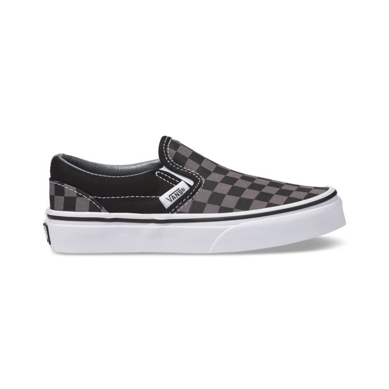 Kids Checkerboard Slip-On