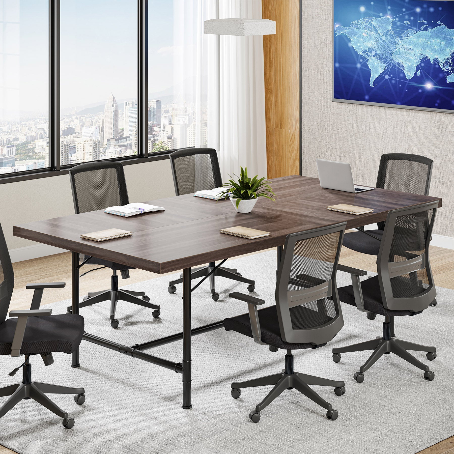 6FT Conference Table, 70.8