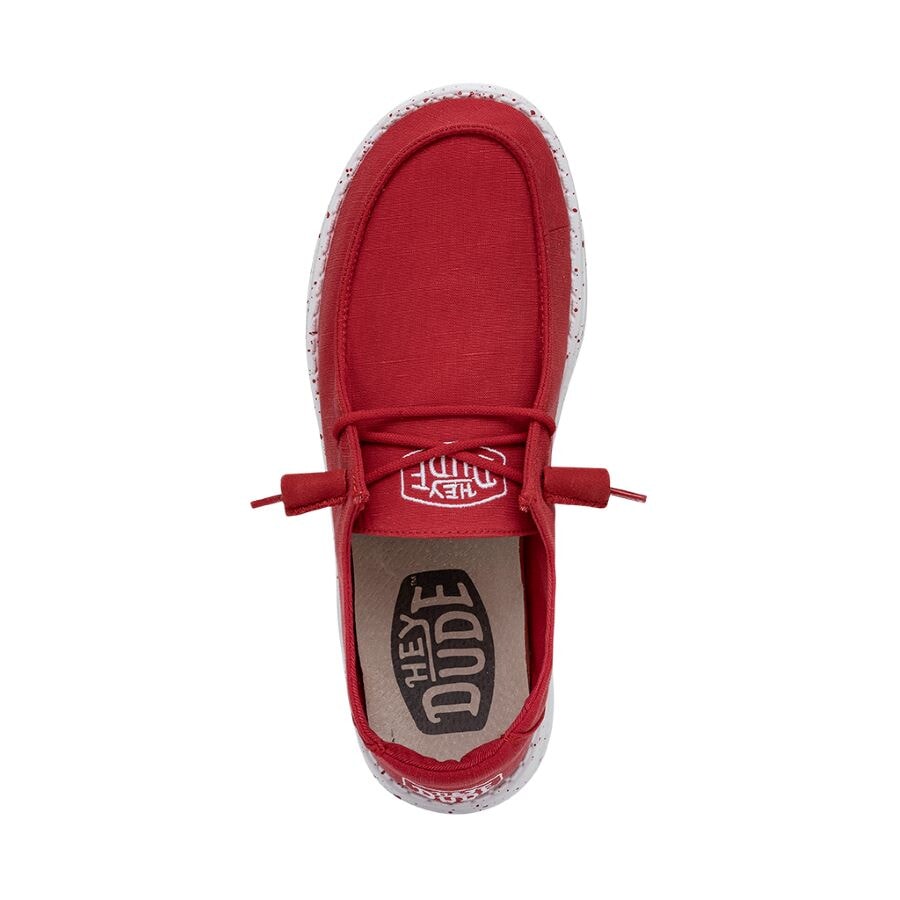 Wendy Slub Canvas - Red