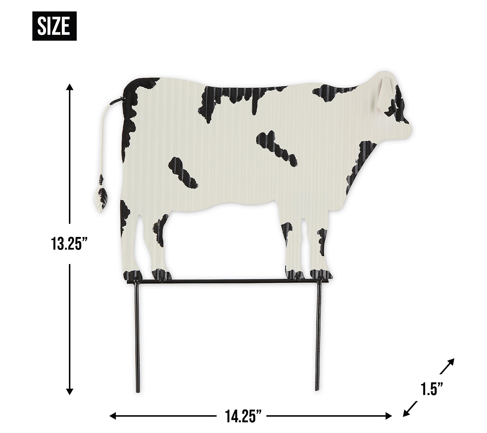 Design Imports Cow Garden Stake
