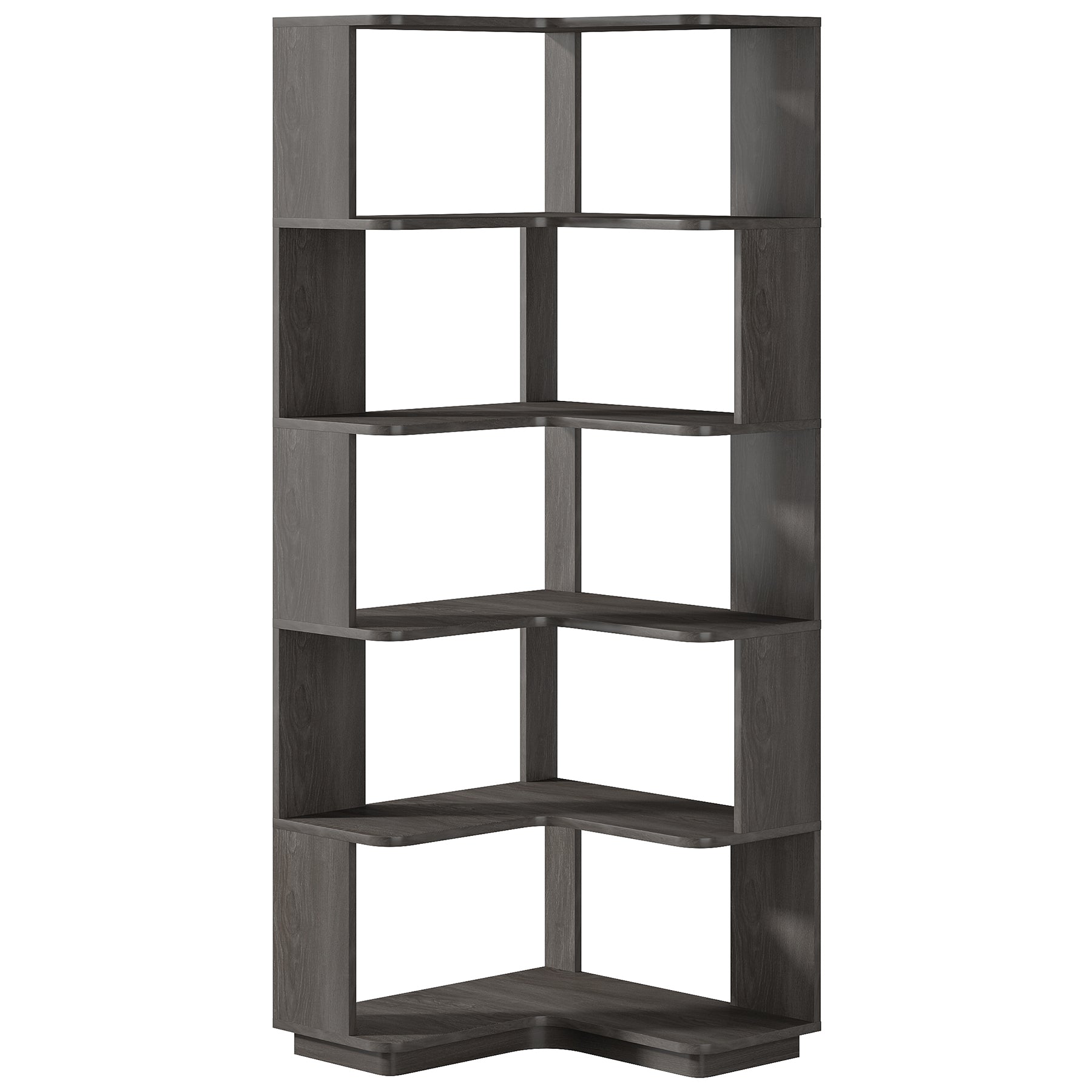 6-Tier Corner Bookshelf, 64.96