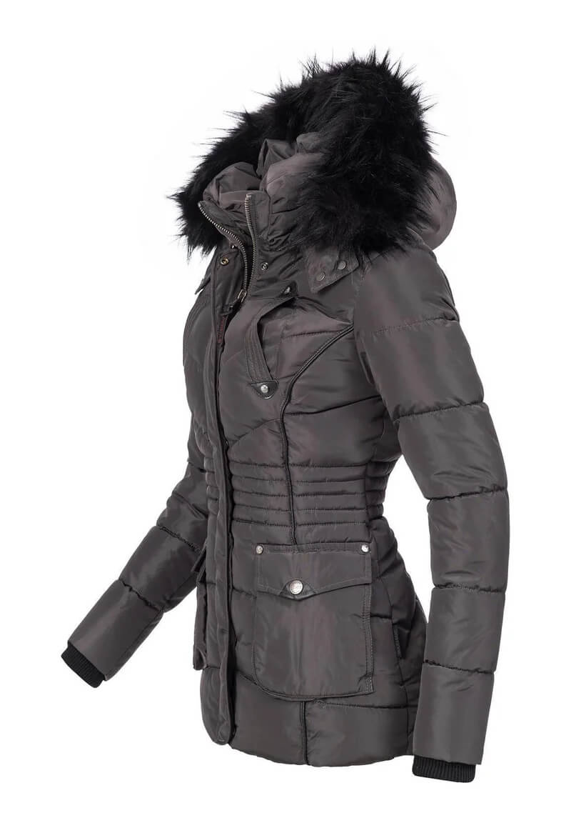 Trendy women's winter jacket