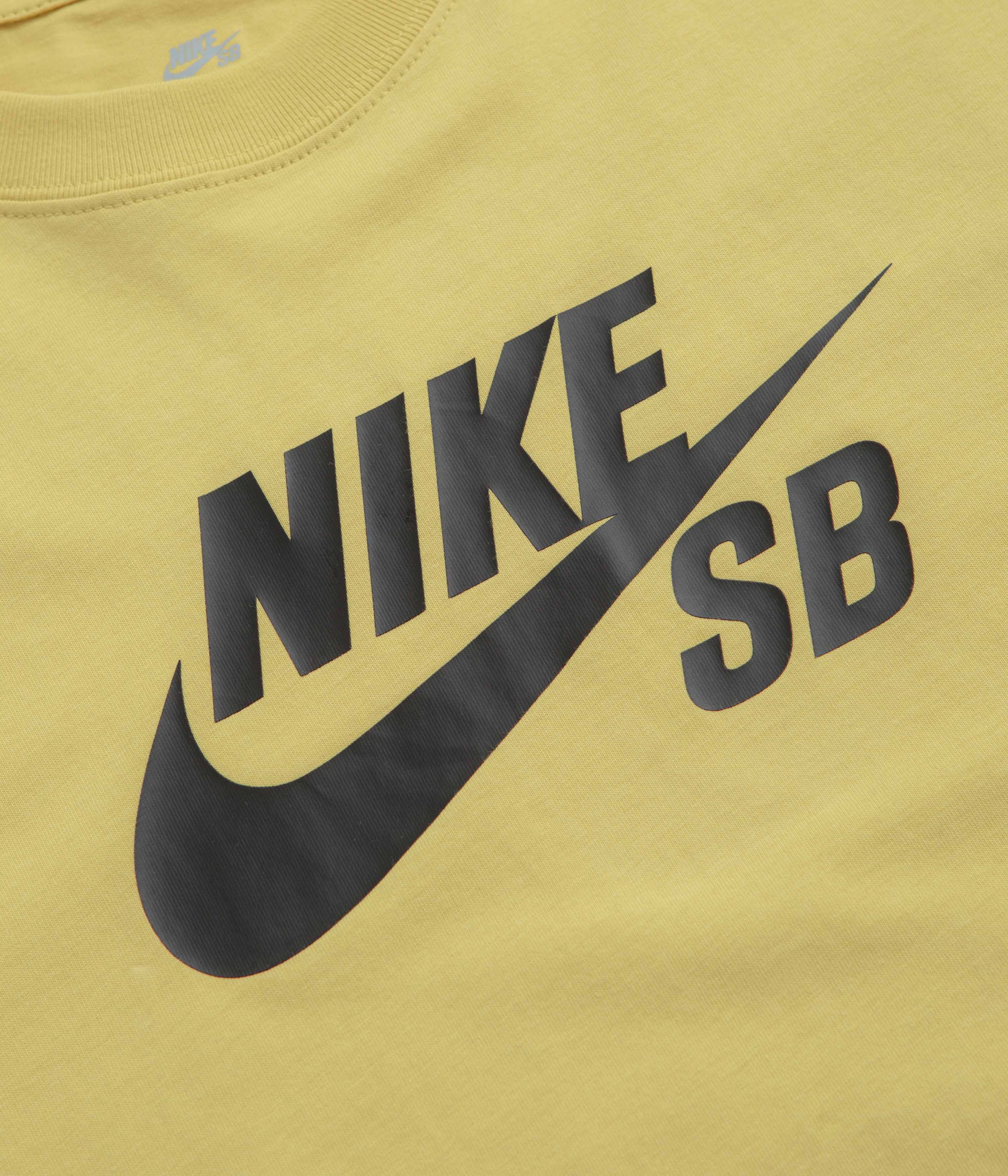 Nike SB Large Logo T-Shirt - Saturn Gold